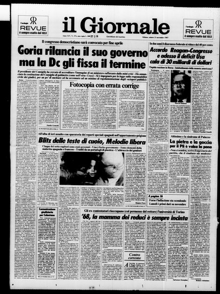 Il giornale : quotidiano del mattino